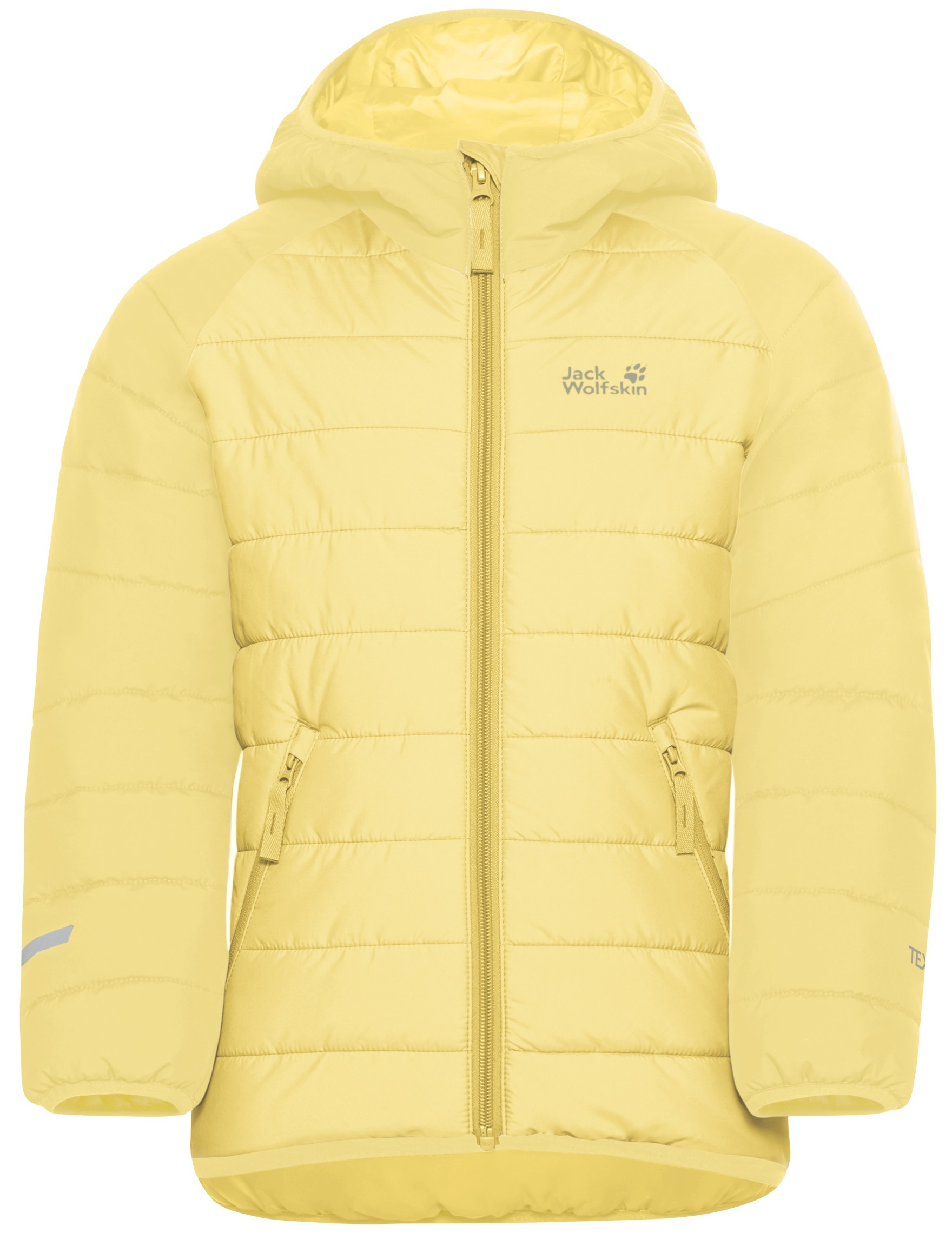 Куртка дитяча Jack Wolfskin New Zenon Jacket K A65455_M0064 152 жовтафото7