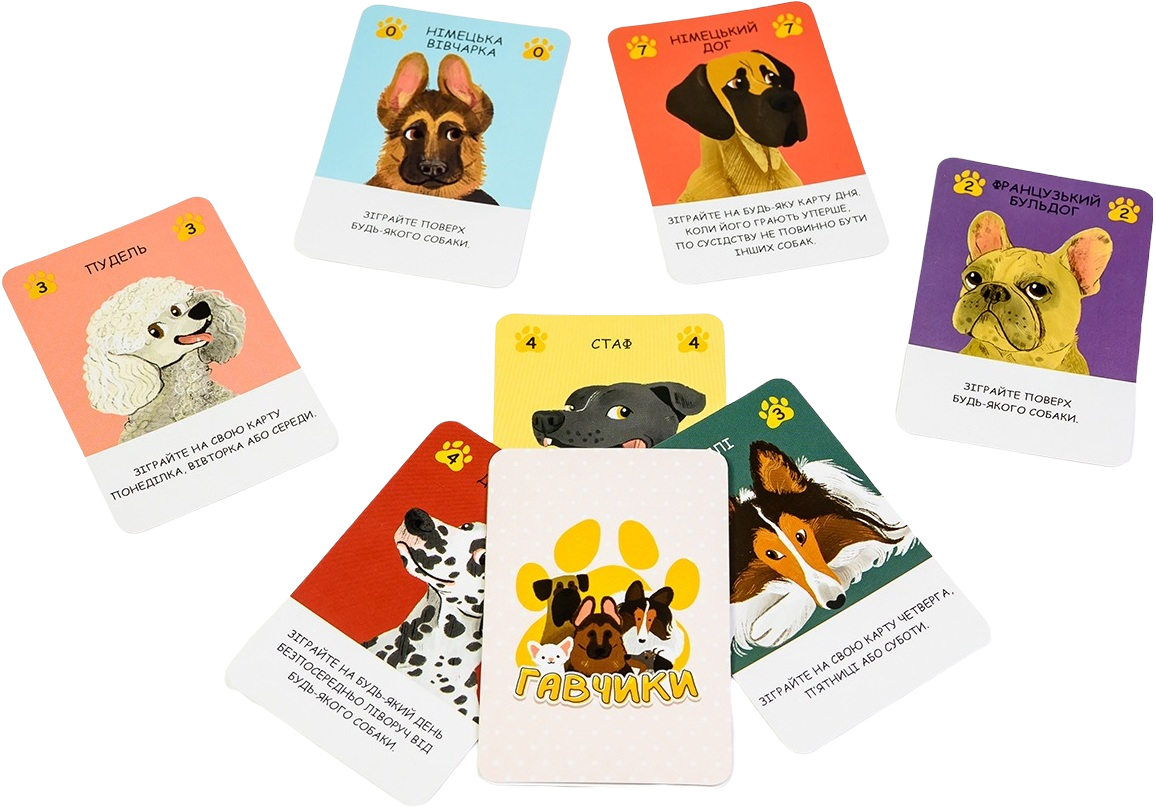 Настольная игра Гавчики (UA) / Woof Days (UA) (6906877963100) фото 4