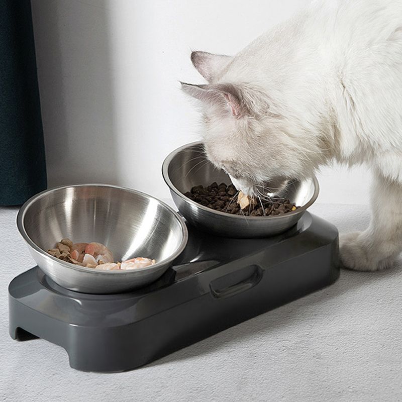 Годівниця подвійна з металевими мисками Lapka (LPK-27)фото9