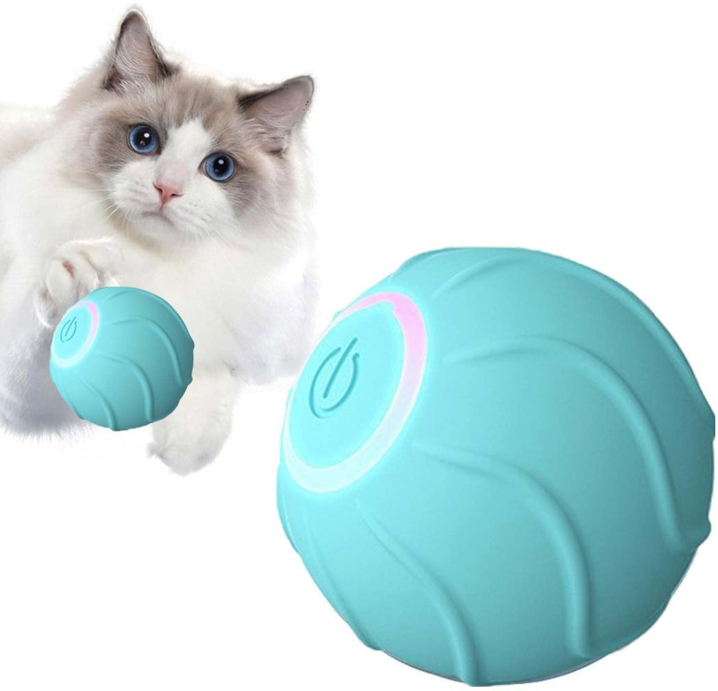 Интерактивная игрушка-мяч Lapka (LPK-31) голубая фото 3