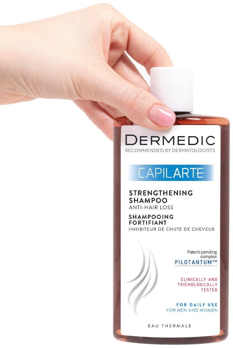 Шампунь зміцнюючий Dermedic Capilarte проти випадіння волосся 300 млфото2