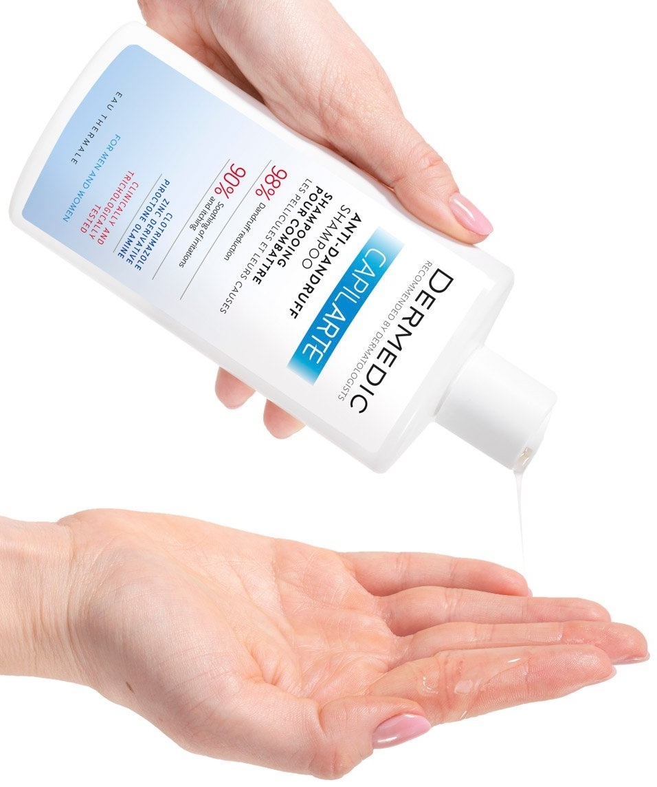 Шампунь Dermedic Capilarte проти лупи 300 млфото2