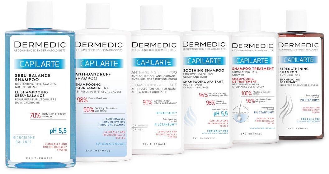 Шампунь Dermedic Capilarte против перхоти 300 мл фото 