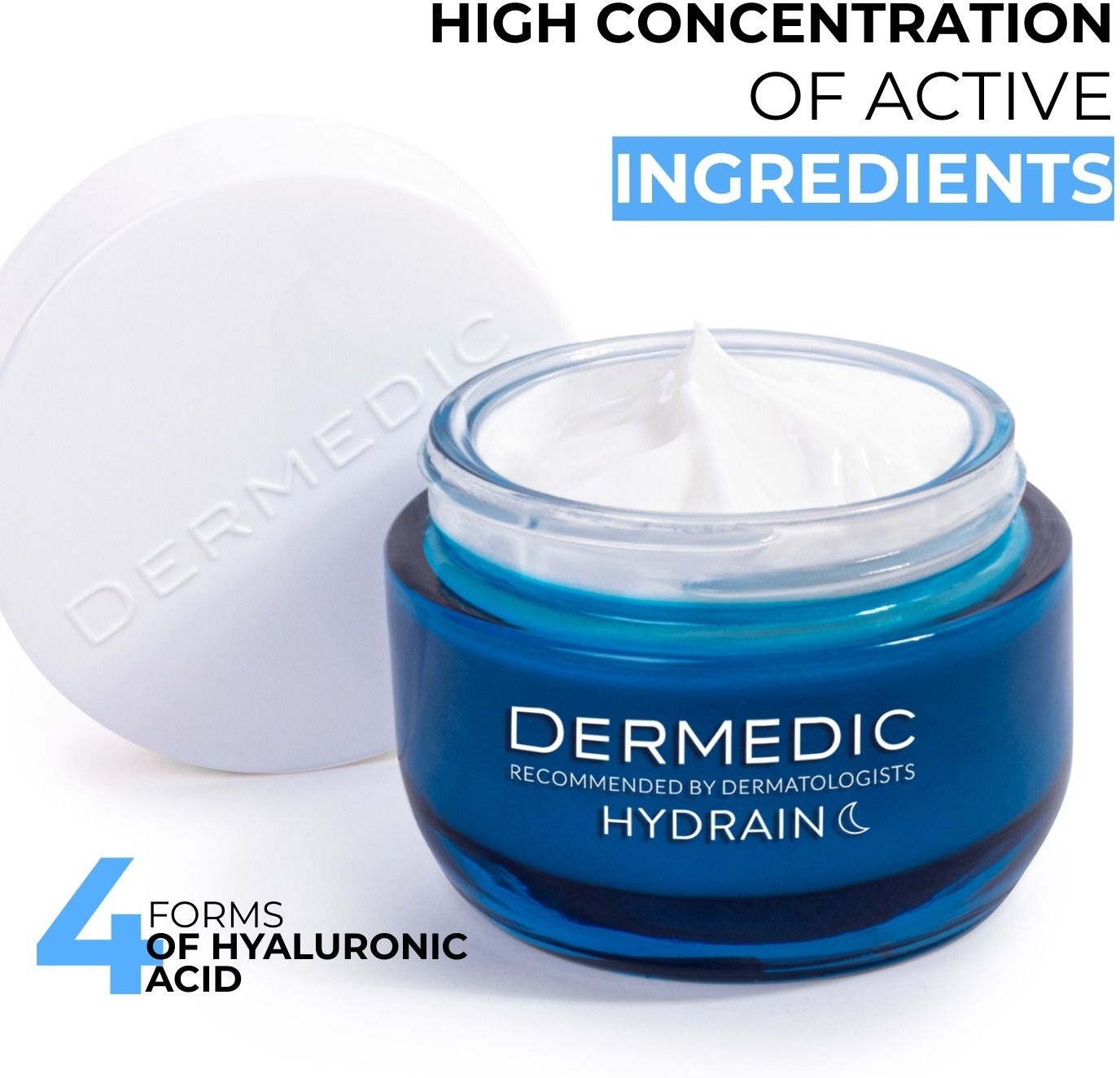 Крем нічний відновлюючий Dermedic Hydrain 3 Hialuro 50 млфото2