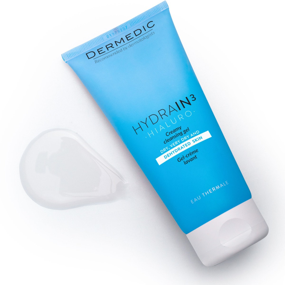 Крем-гель для вмивання обличчя та тіла Dermedic Hydrain3 Hialuro 200 млфото2