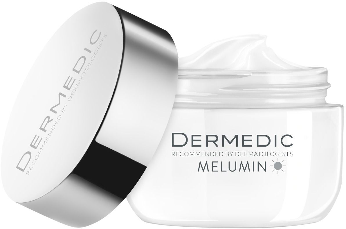 Крем денний Dermedic Melumin SPF50+ захисний освітлюючий 50 млфото2