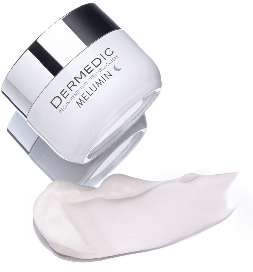 Крем-концентрат нічний Dermedic Melumin проти пігментації 50 млфото3