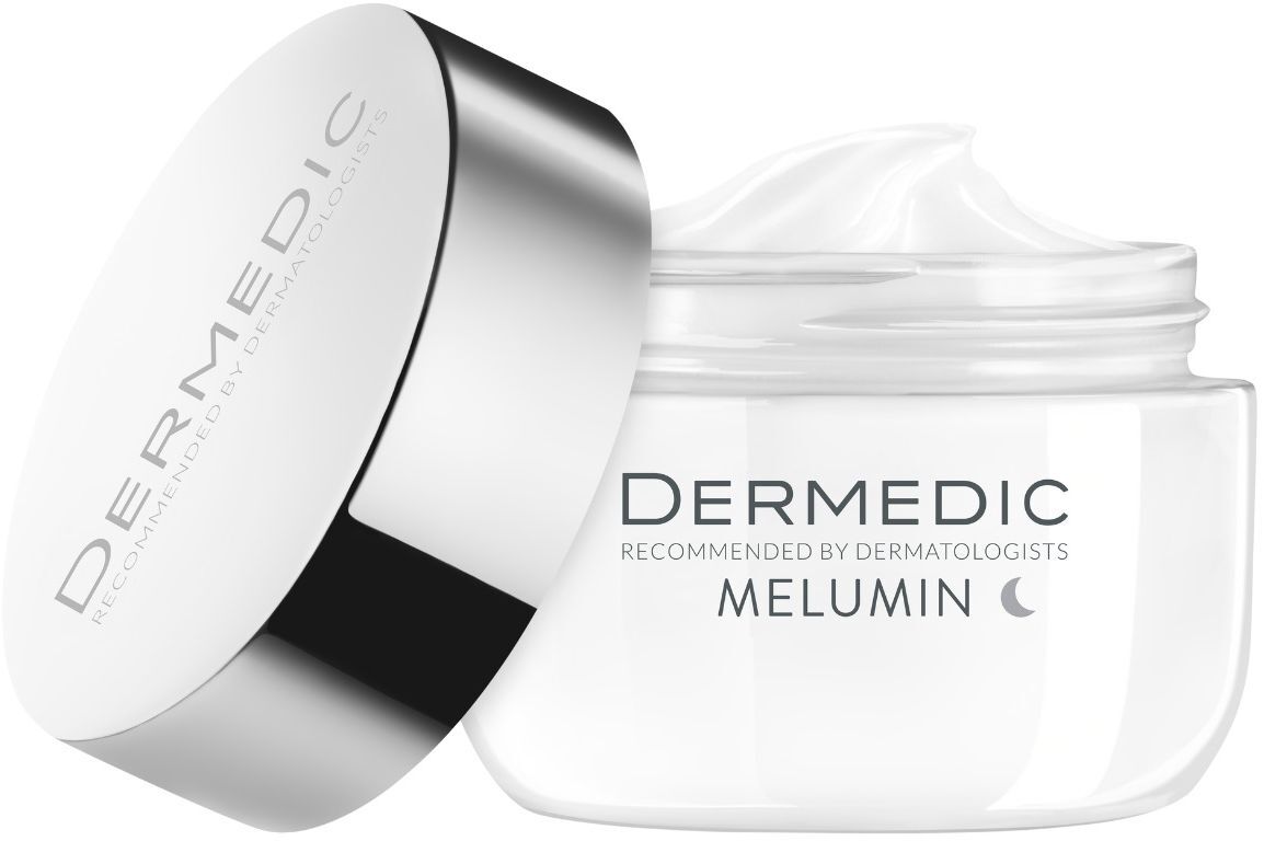 Крем-концентрат нічний Dermedic Melumin проти пігментації 50 млфото2