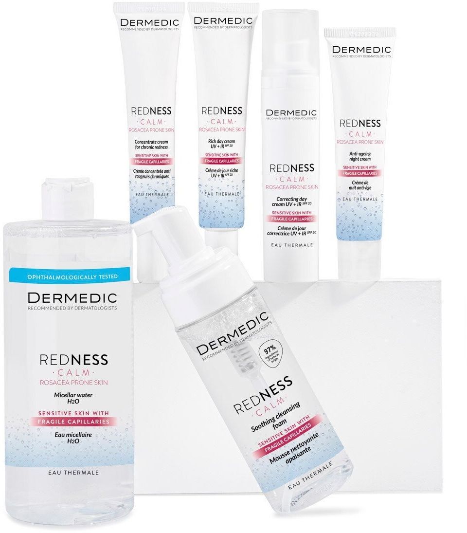 Крем-концентрат Dermedic Redness Calm для кожи с куперозом 40 мл фото 