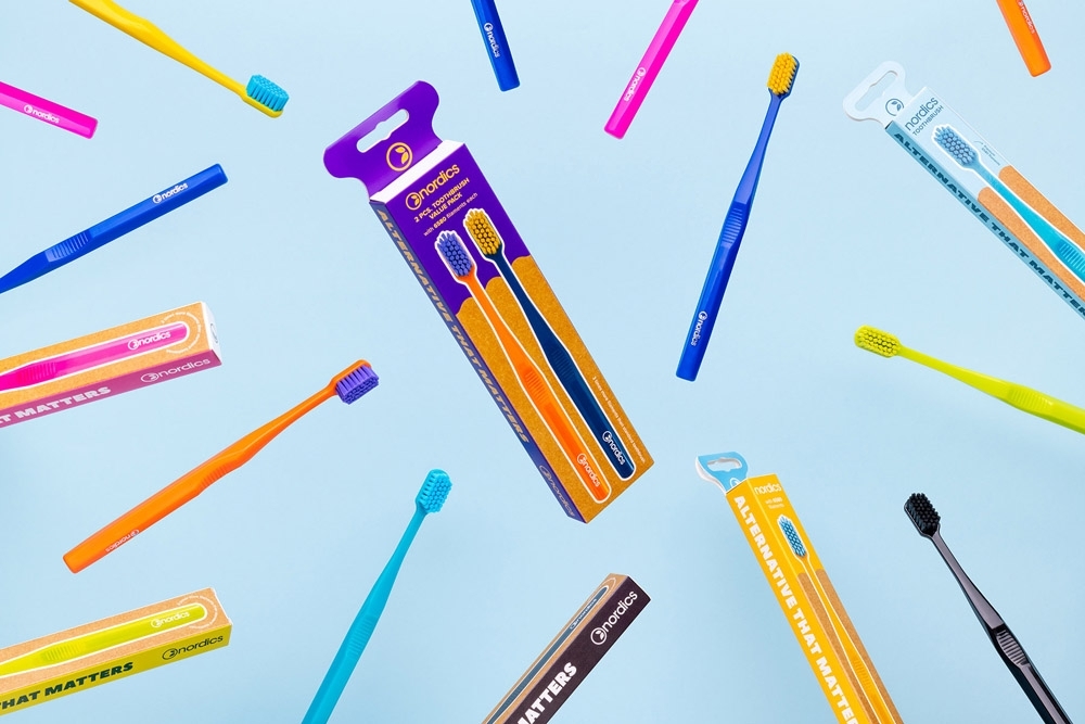 Набор премиальных зубных щеток Nordics 6580 Soft фото 3