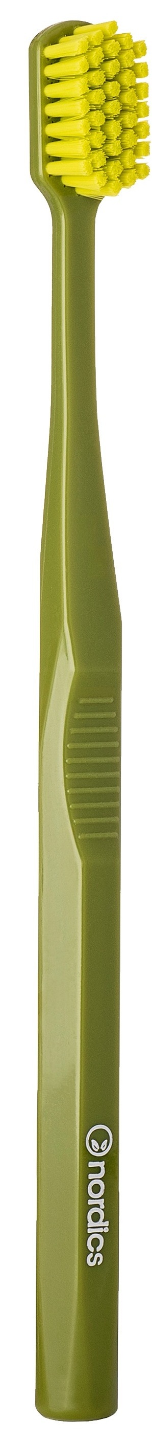 Зубная щетка премиум Nordics 6580 Soft зеленая фото 2