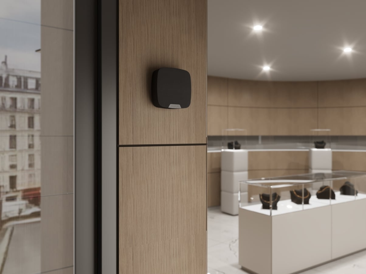 Бездротовий голосовий модуль Ajax SpeakerPhone, Full-duplex, чорний (000052322)фото