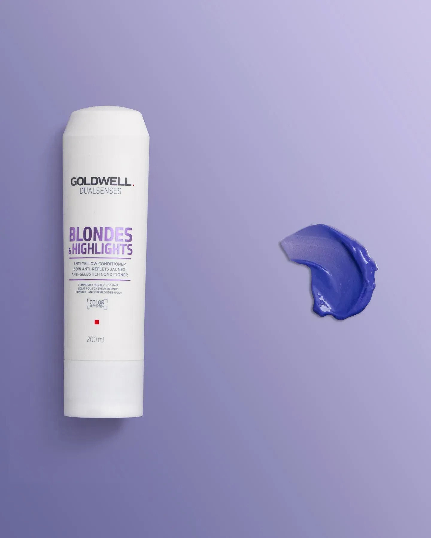 Бальзам против желтизны для осветленных волос Goldwell Dualsenses DSN Blondes&amp;Highlights 200 мл фото 