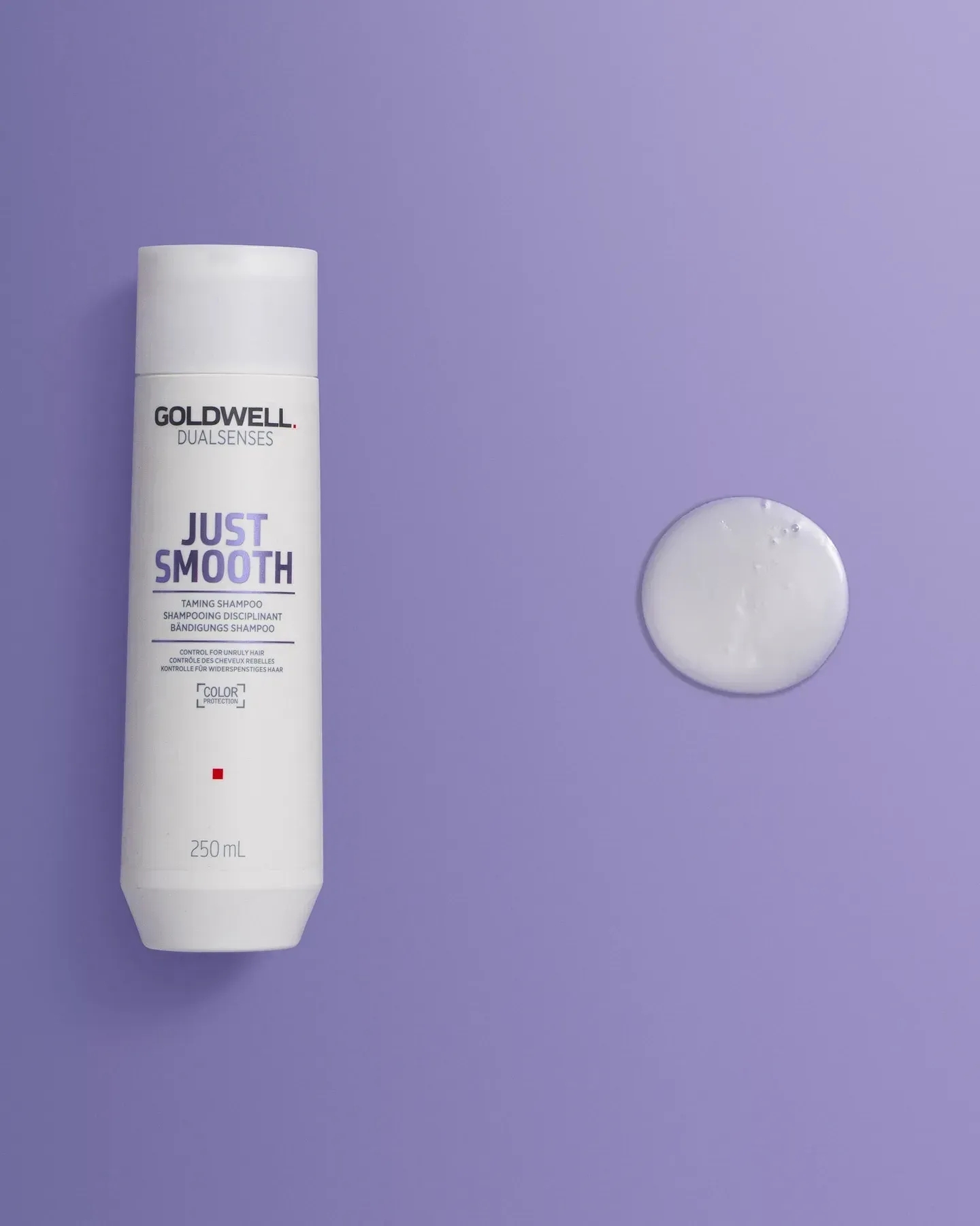 Шампунь разглаживающий для непослушных волос Goldwell Dualsenses DSN Just Smooth 250 мл фото 2