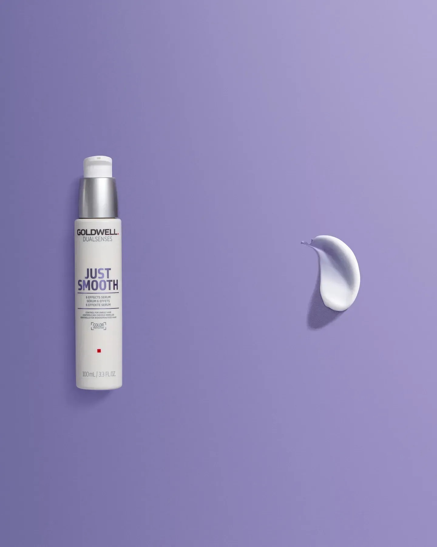 Сироватка розгладжуюча для неслухняного волосся Goldwell Dualsenses DSN Just Smooth 100 млфото2