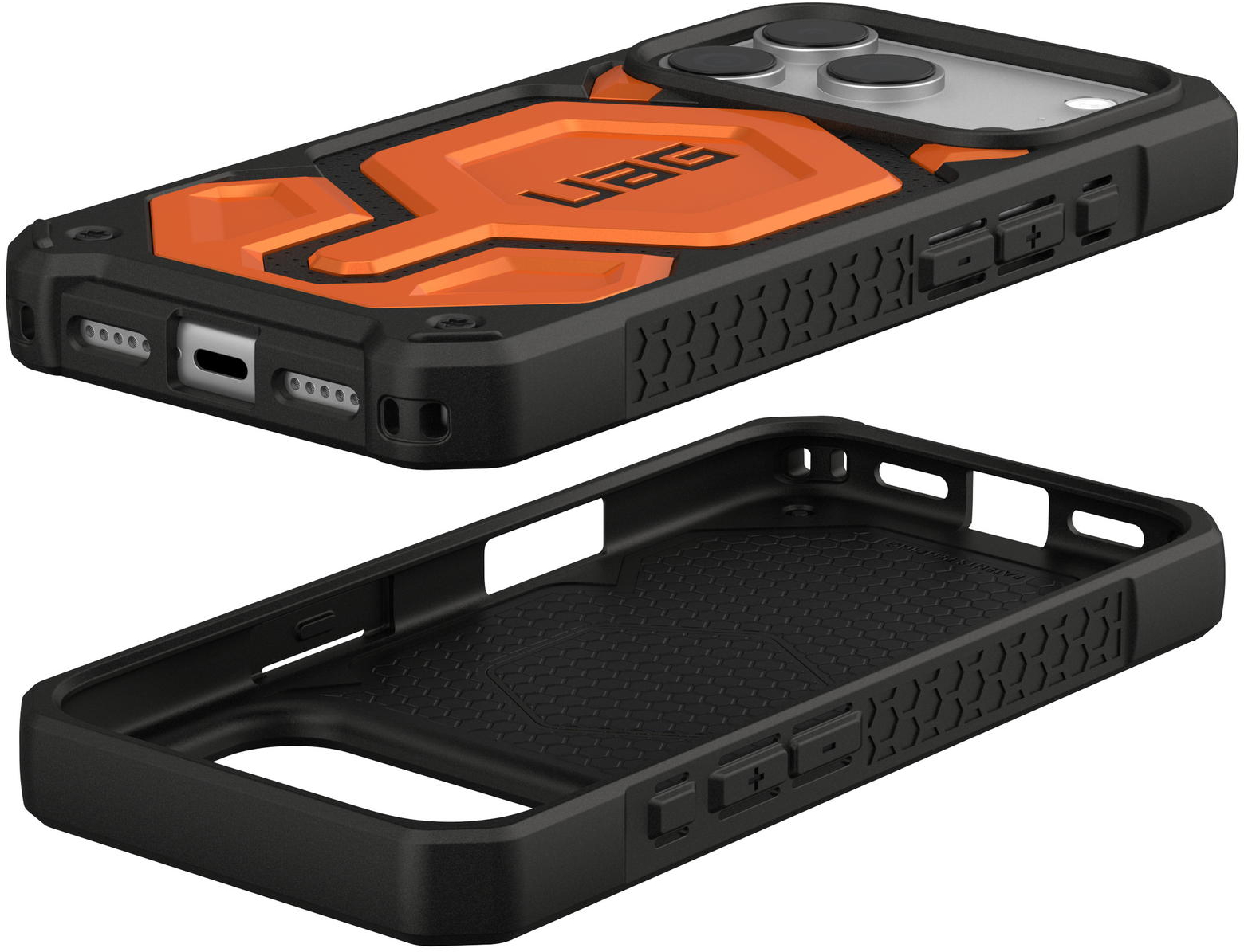 Чехол UAG для Apple iPhone 17 Pro Monarch Pro MagSafe, Orange (114513119797) фото 16
