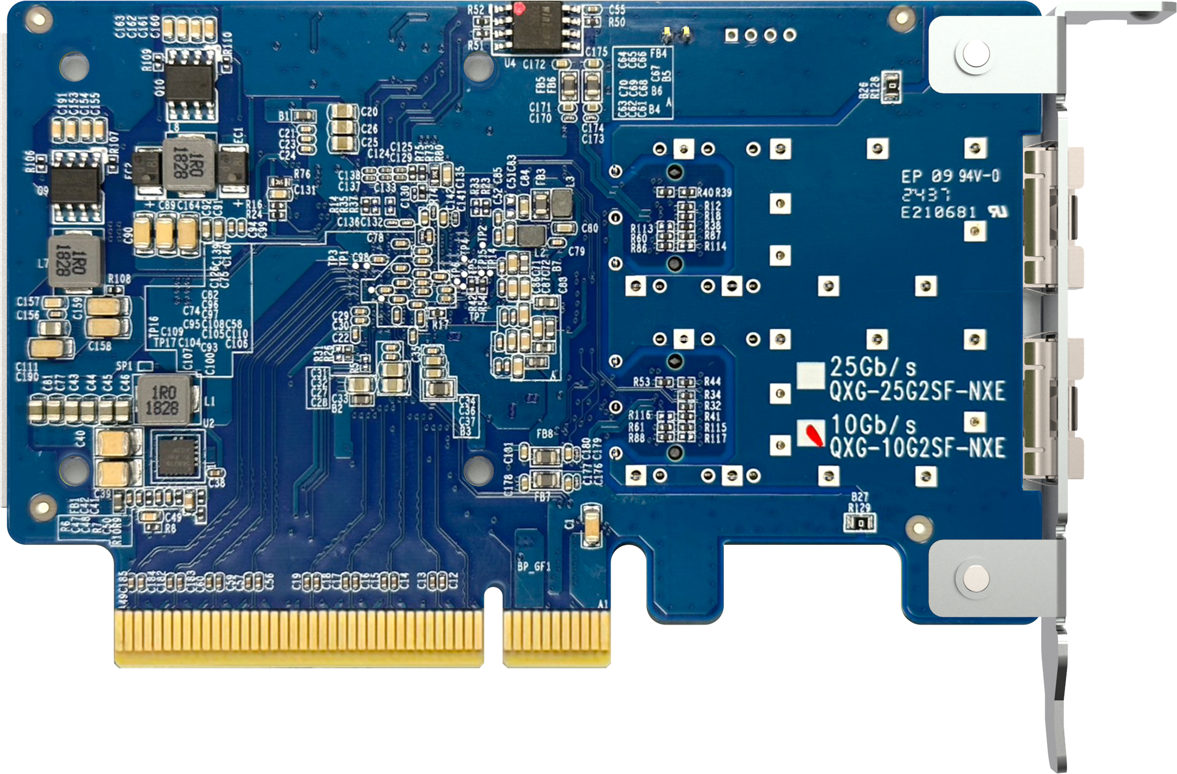 Сетевая карта QNAP Dual-port SFP+ 10GbE Gen3 x8 (QXG-10G2SF-NXE) фото 6