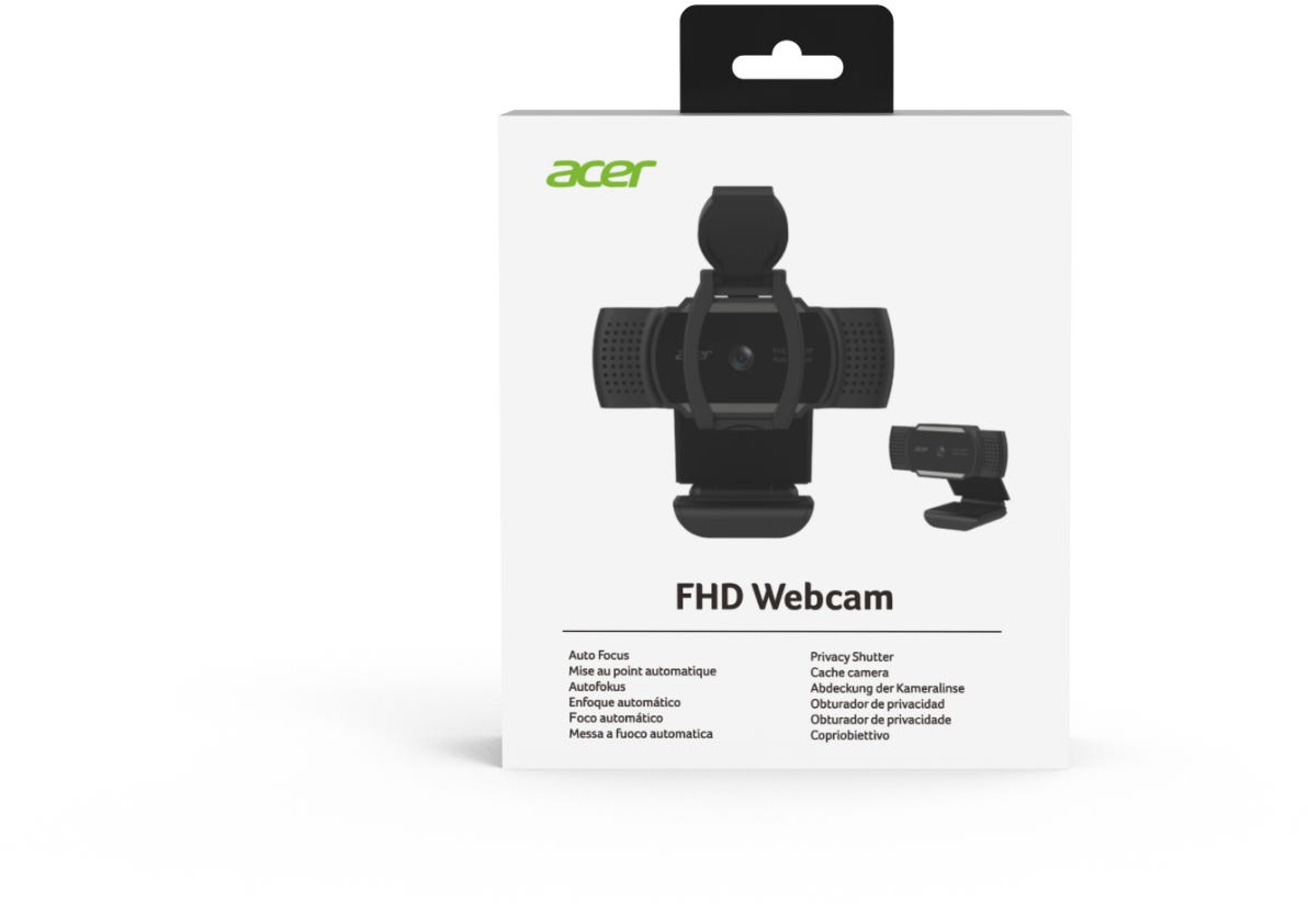 Веб-камера Acer FHD Webcam Black (HP.EXPBG.019)фото9