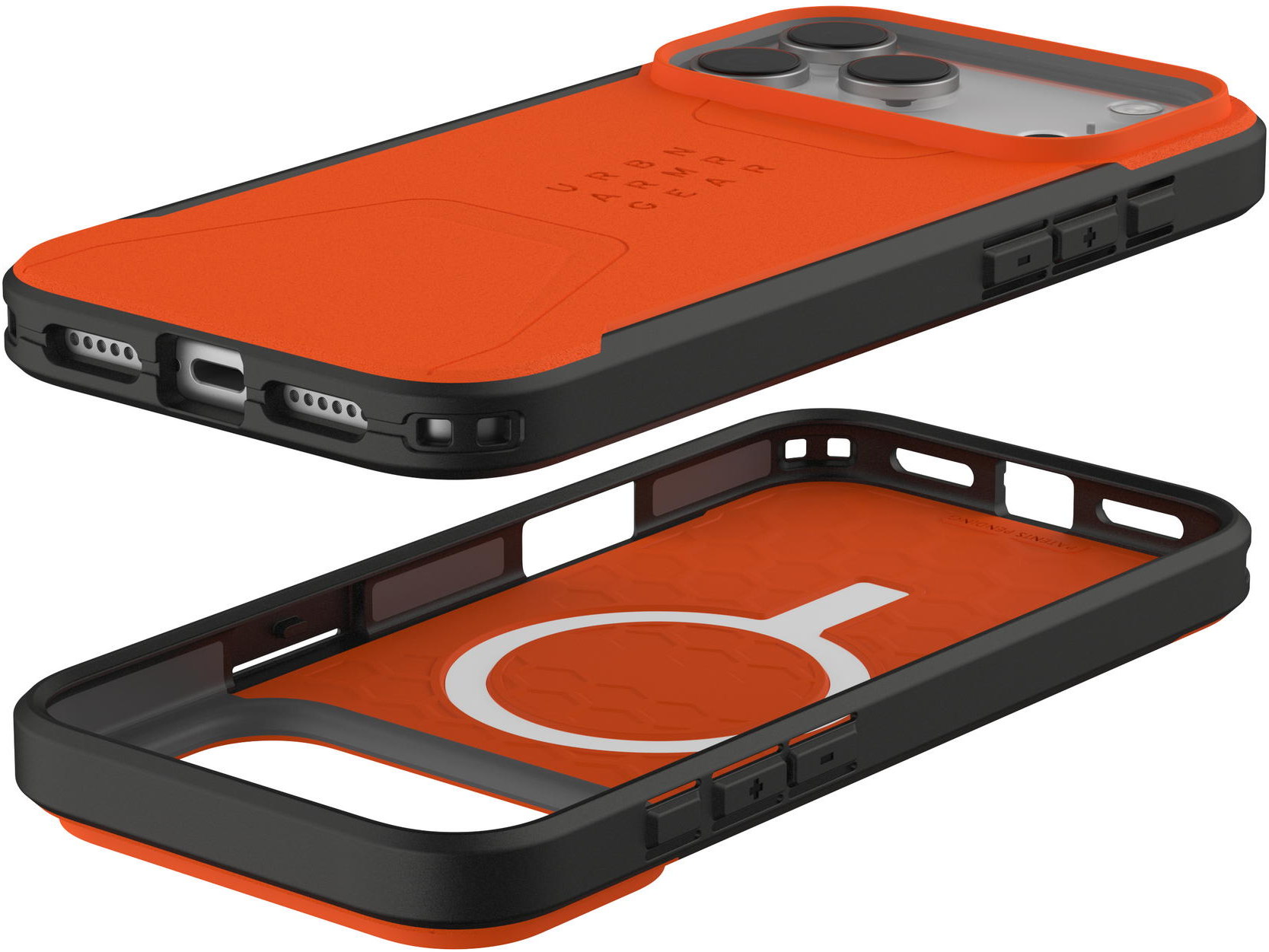 Чохол UAG для Apple iPhone 17 Pro Max Civilian MagSafe, Orange (114546119797)фото16