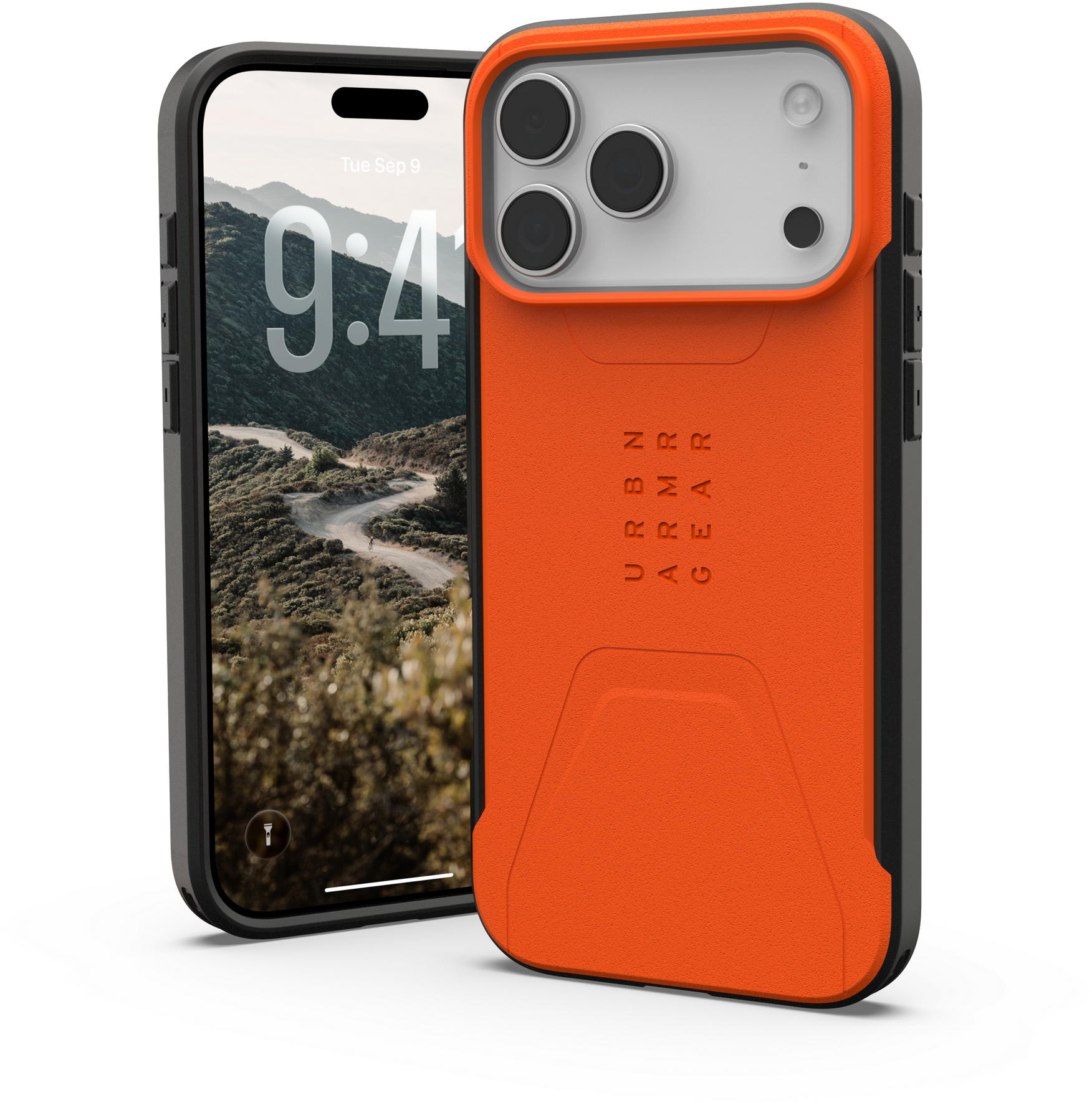 Чохол UAG для Apple iPhone 17 Pro Max Civilian MagSafe, Orange (114546119797)фото15