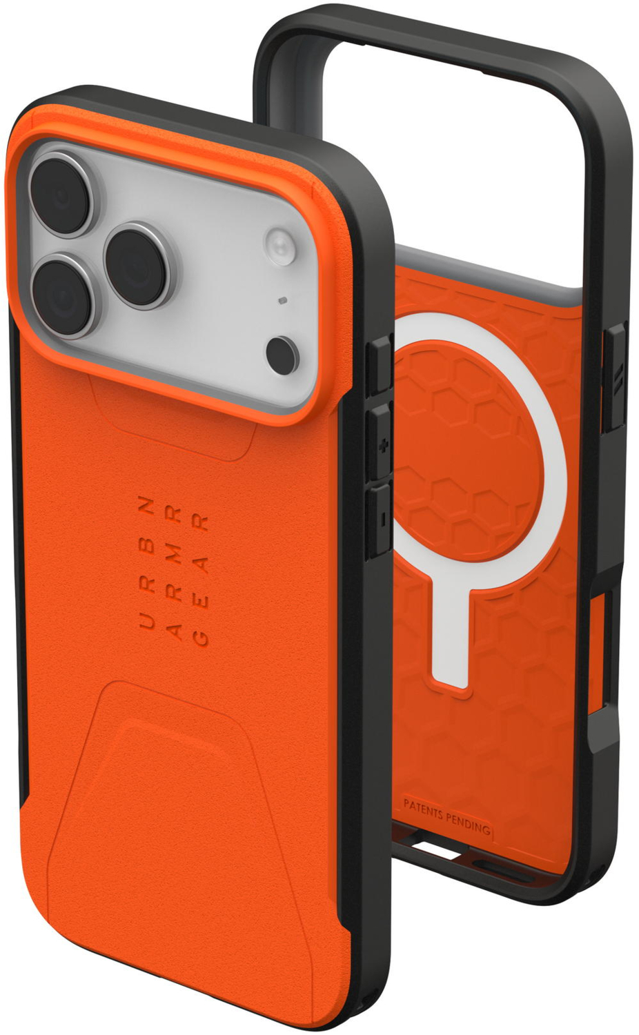 Чохол UAG для Apple iPhone 17 Pro Max Civilian MagSafe, Orange (114546119797)фото