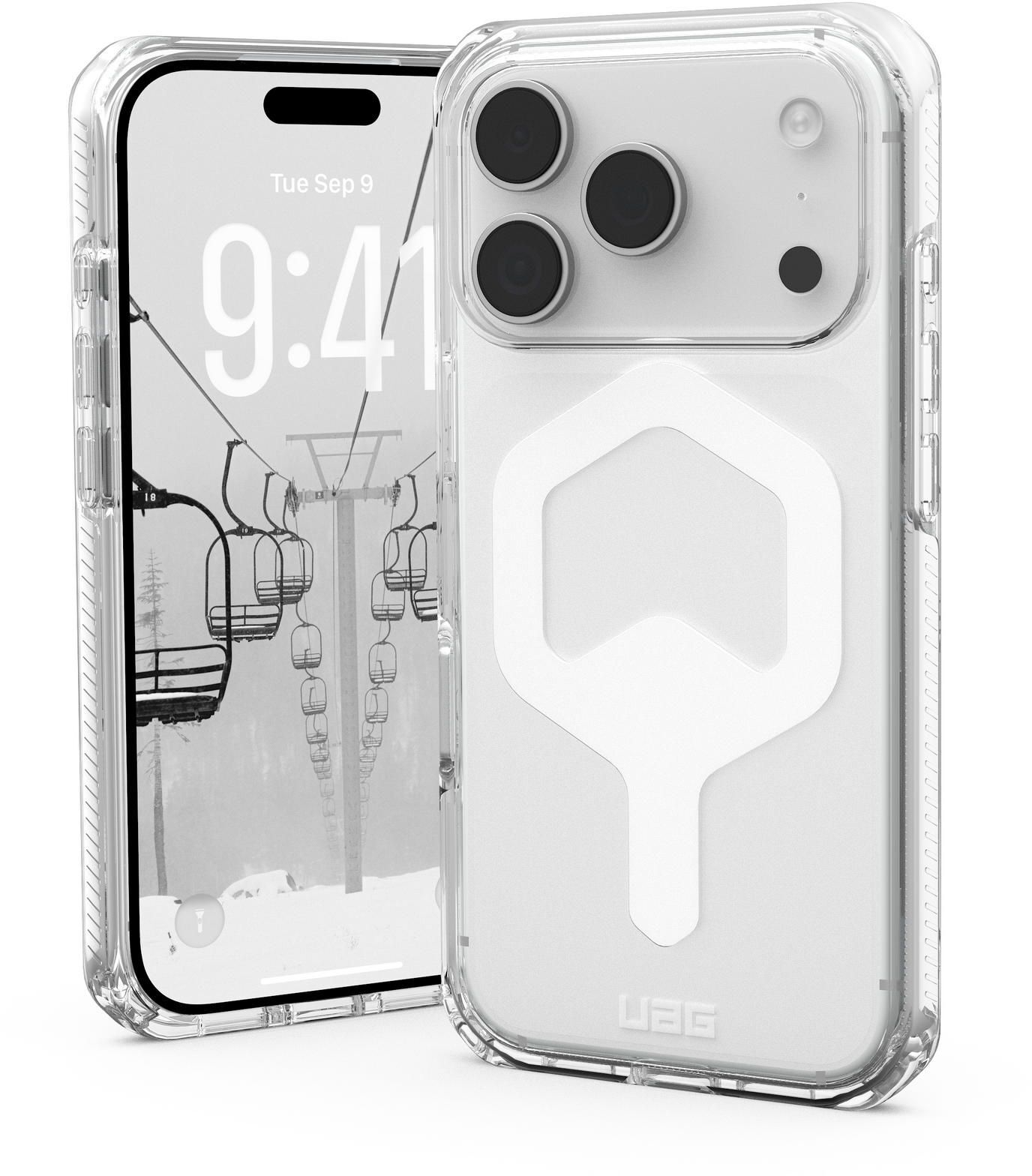 Чехол UAG для Apple iPhone 17 Pro Plyo MagSafe, Ice/White (114529114341) фото 16