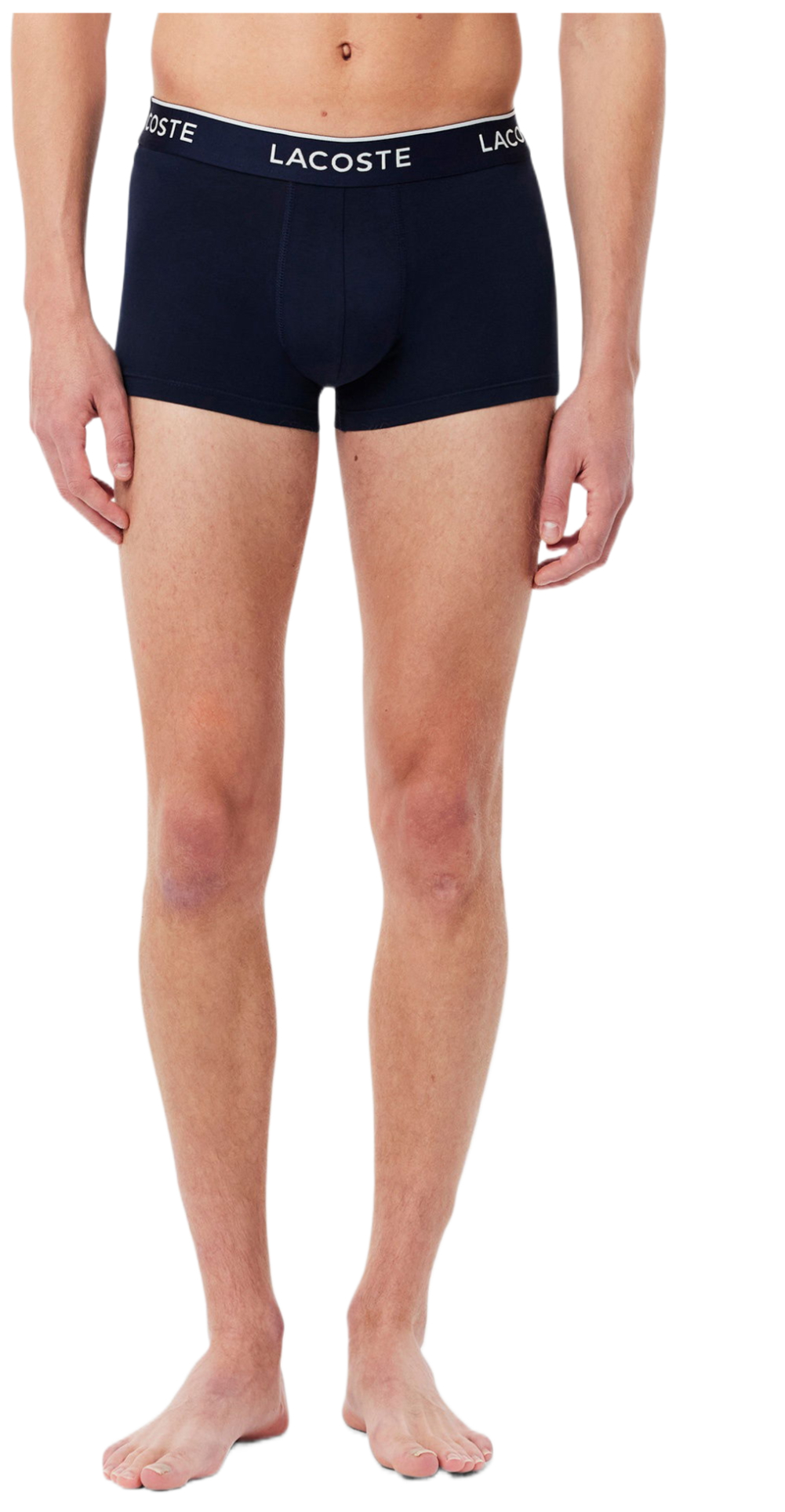 Мужские труси-боксеры Lacoste 5H1297HY0 S 3 шт. синие фото 4