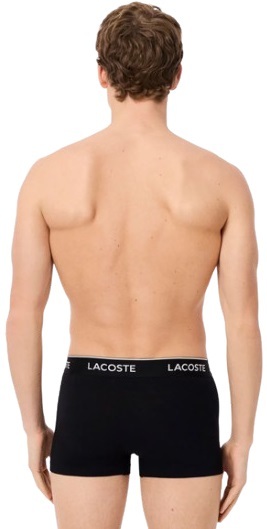 Мужские труси-боксеры Lacoste 5H1300031 L 3 шт. черный-антрацит фото 3