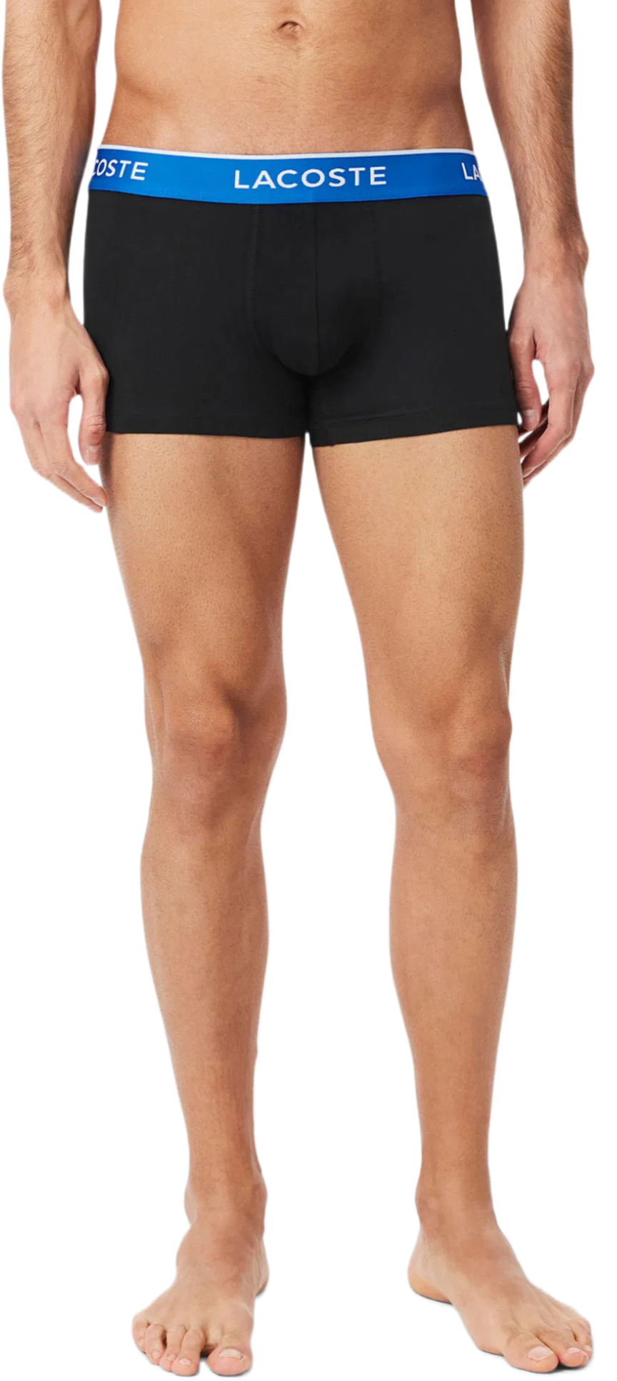 Мужские труси-боксеры Lacoste 5H1297B68 M 3 шт. черные фото 4