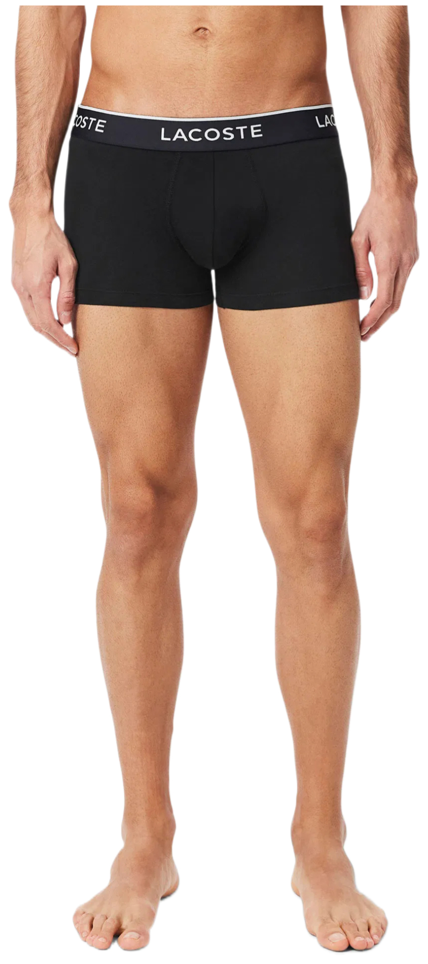 Мужские труси-боксеры Lacoste 5H1297B68 M 3 шт. черные фото 5