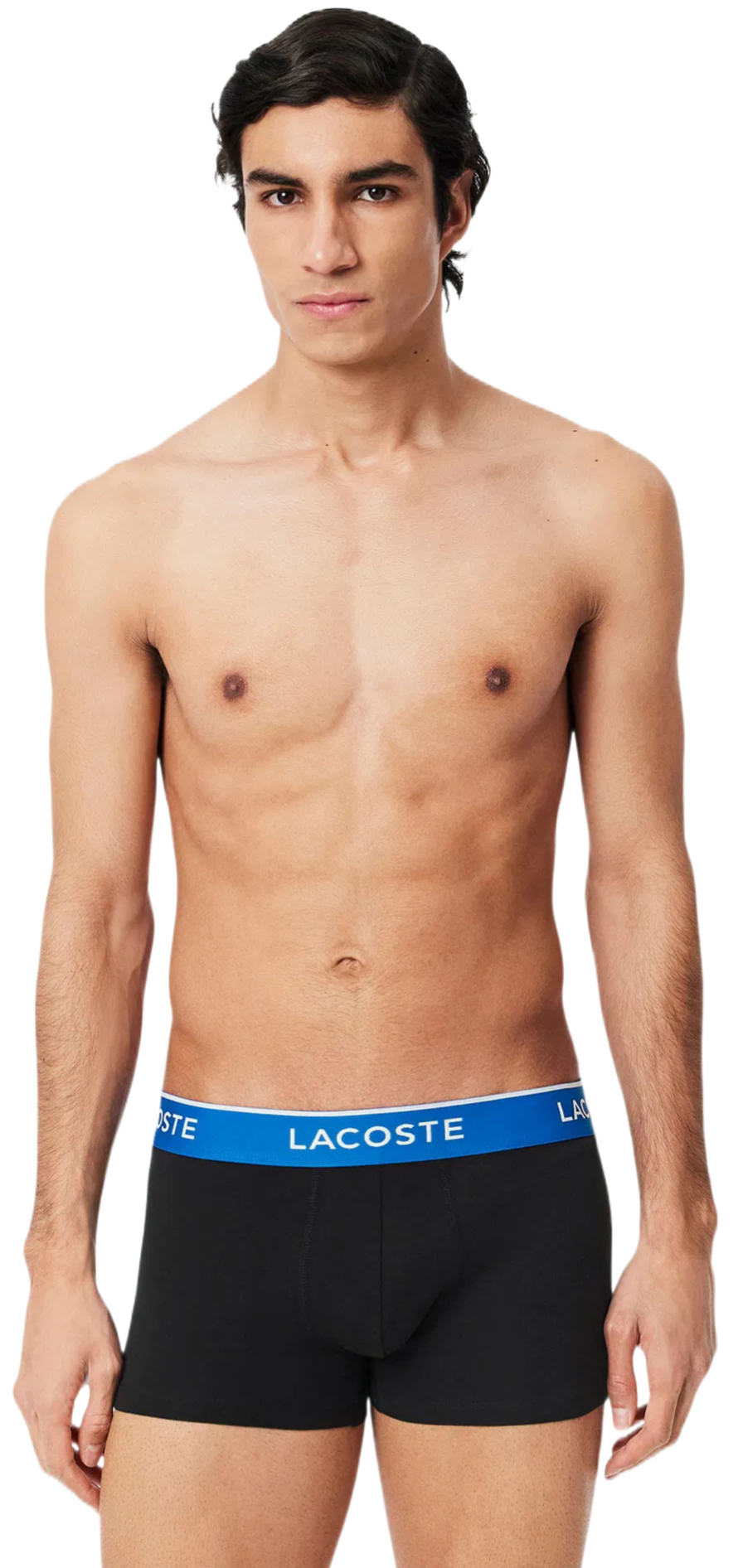 Мужские труси-боксеры Lacoste 5H1297B68 M 3 шт. черные фото 2