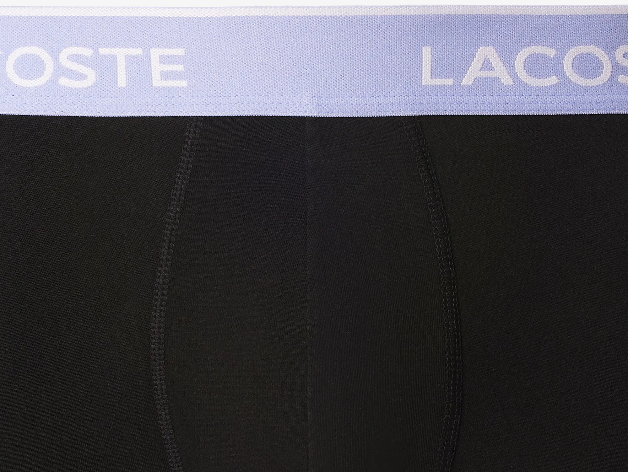 Боксери чоловічі Lacoste 5H129794I L 3 шт. чорніфото2