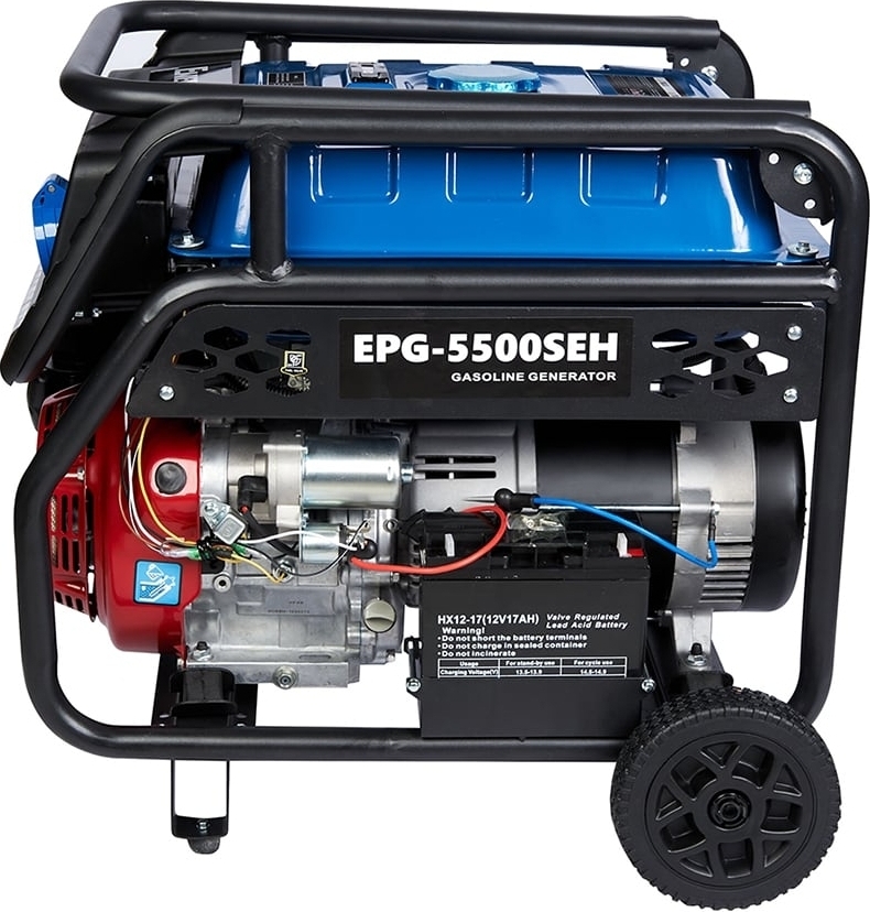 Генератор бензиновый EnerSol 230В 5.5кВт (EPG-5500SEH) фото 4