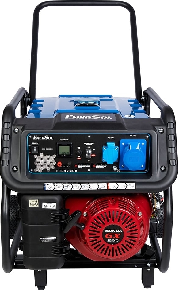 Генератор бензиновый EnerSol 230В 5.5кВт (EPG-5500SEH) фото 2