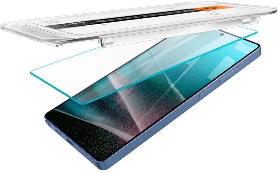 Защитное стекло Spigen для Samsung Galaxy S25 Ultra tR EZ Fit HD, (2 Pack) (AGL09082) фото 3