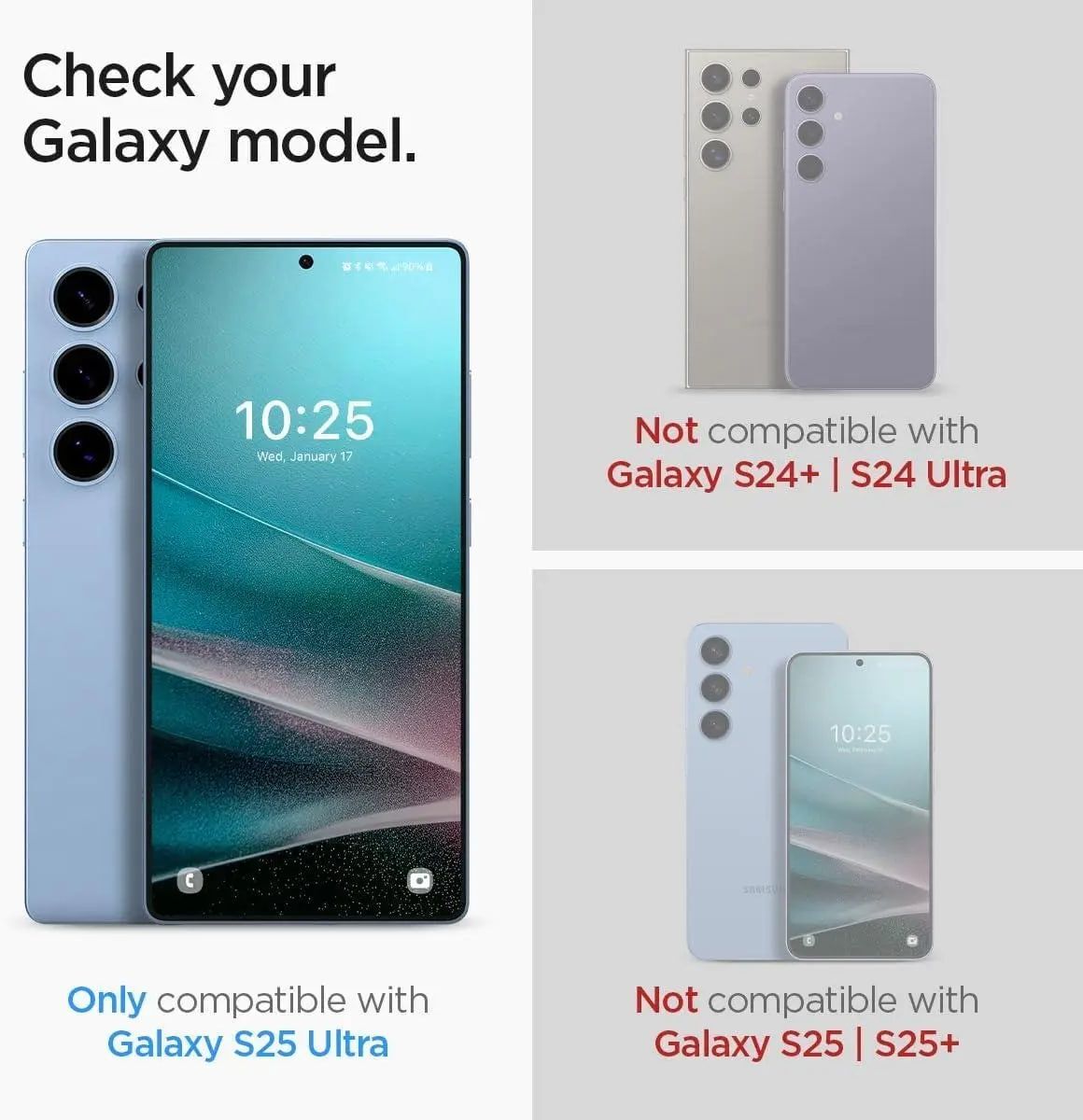 Защитное стекло Spigen для Samsung Galaxy S25 Ultra tR EZ Fit HD, (2 Pack) (AGL09082) фото 10