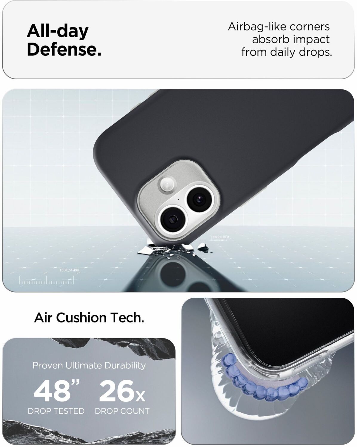 Чохол Spigen для Apple iPhone 17 Nano Pop MagFit, Black Sesame (ACS10366)фото