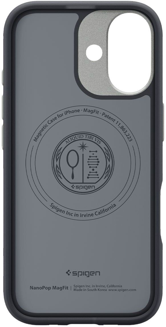 Чохол Spigen для Apple iPhone 17 Nano Pop MagFit, Black Sesame (ACS10366)фото4