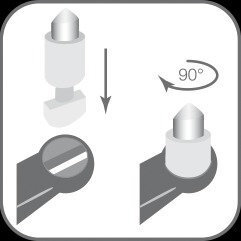 Зубна щітка Paro Interspace Brush F двостороння монопучковафото4