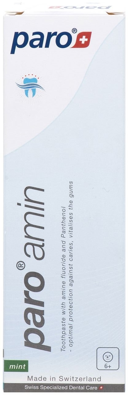 Зубна паста Paro AMIN з амінофторидом 1250 ppm 75 млфото2