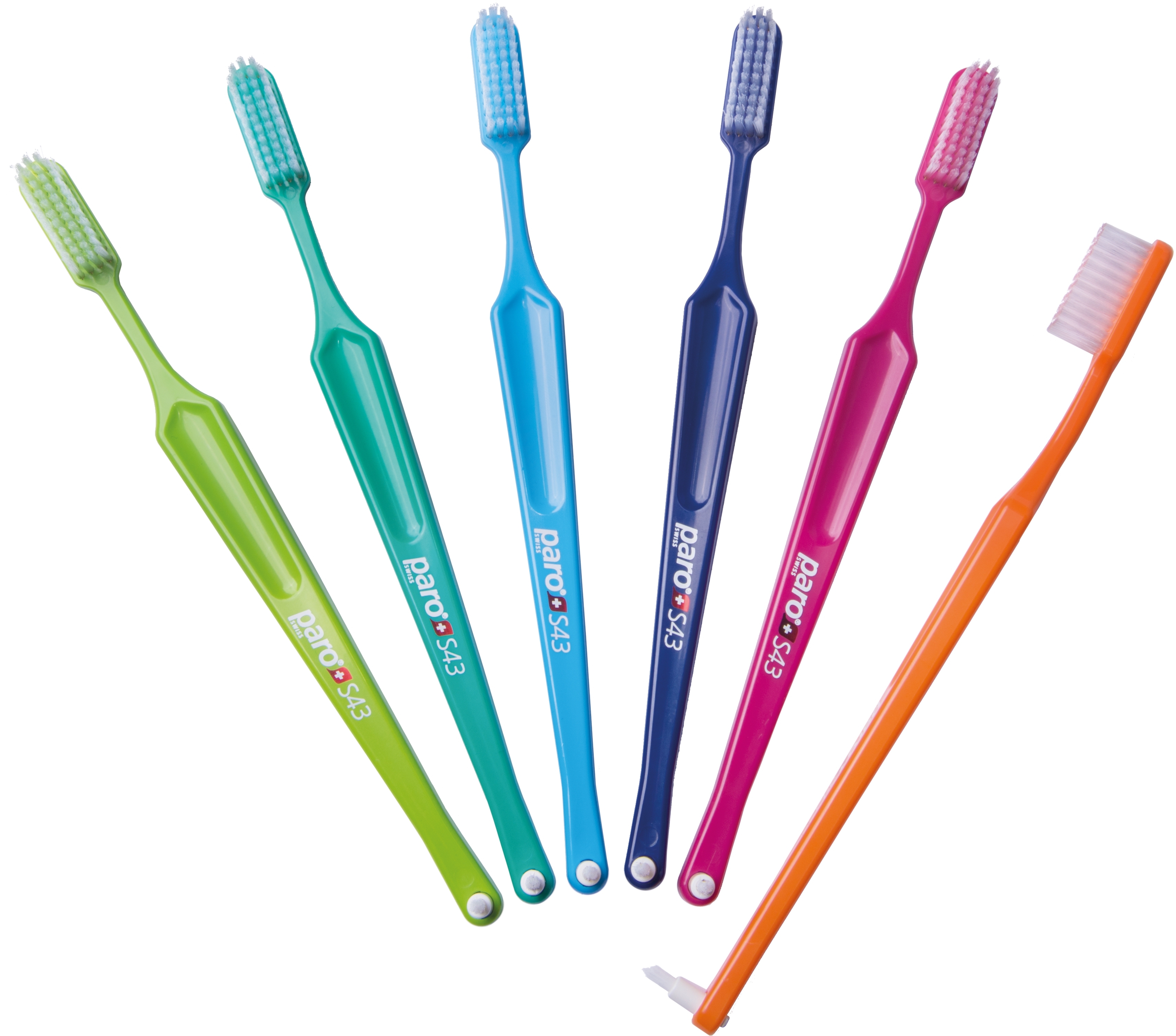 Зубна щітка Paro Toothbrush S43 монопучкова синяфото5