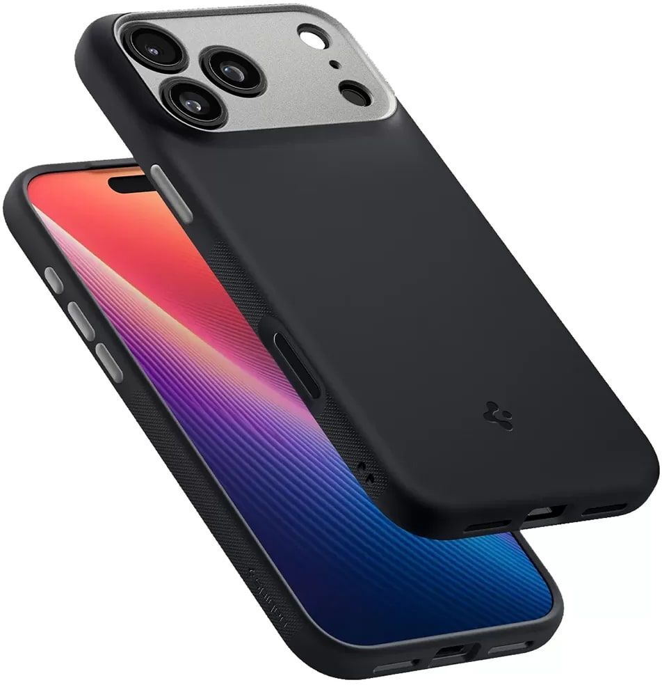 Чехол Spigen для Apple iPhone 17 Pro Max Nano Pop MagFit, Black Sesame (ACS10262) фото 7