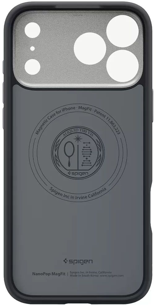 Чехол Spigen для Apple iPhone 17 Pro Max Nano Pop MagFit, Black Sesame (ACS10262) фото 5