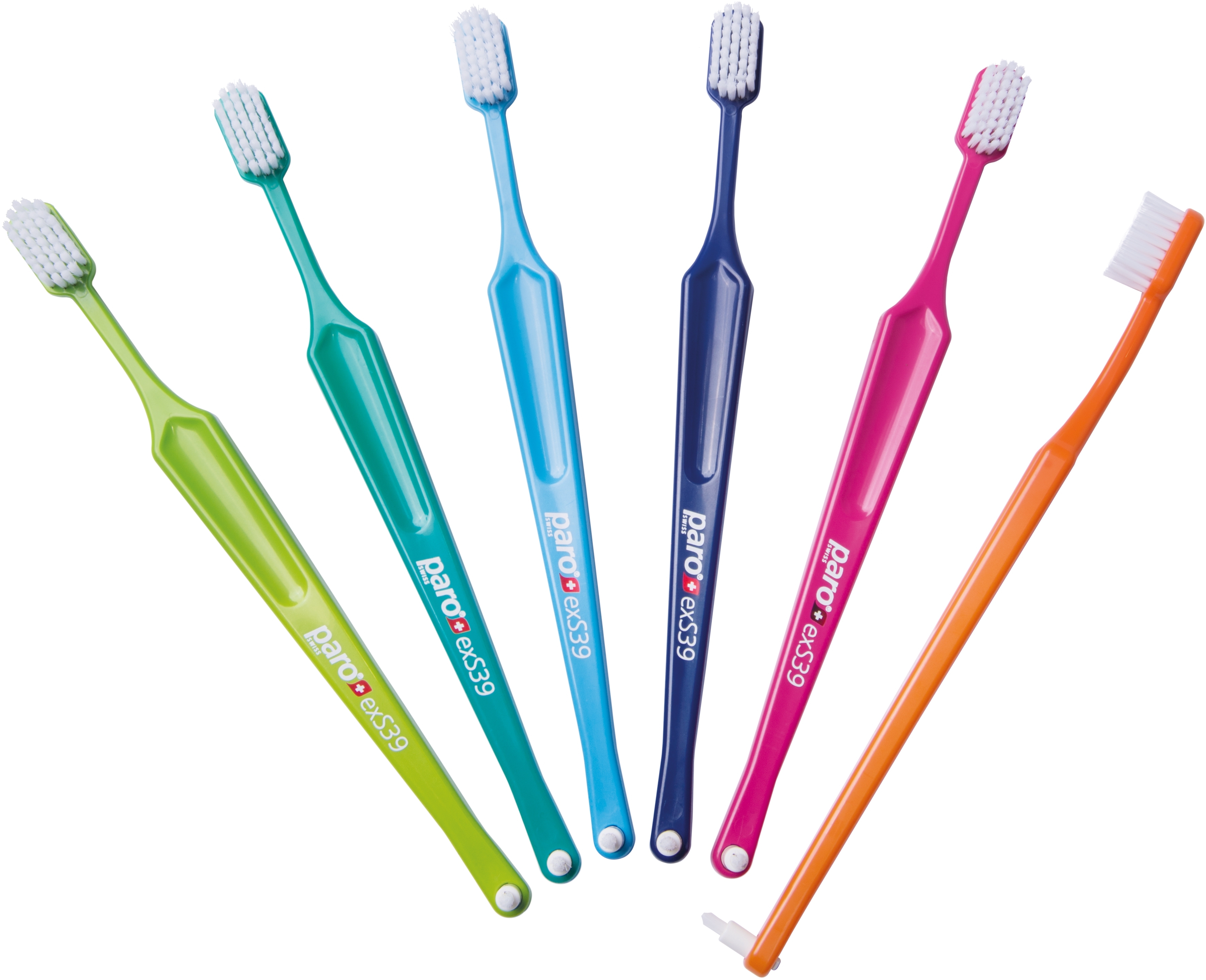 Зубна щітка Paro Toothbrush exS39 монопучкова синяфото5