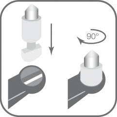 Зубна щітка Paro Toothbrush M39 монопучкова синяфото3