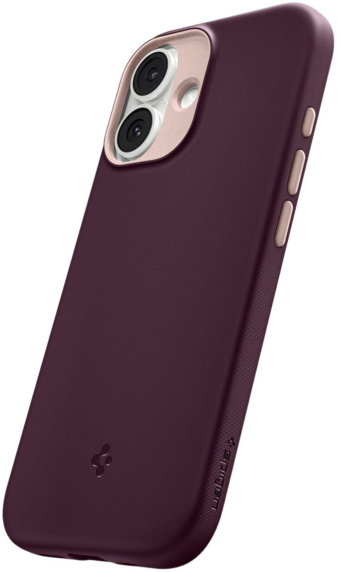 Чехол Spigen для Apple iPhone 17 Nano Pop MagFit, Burgundy Bean (ACS10365) фото 3