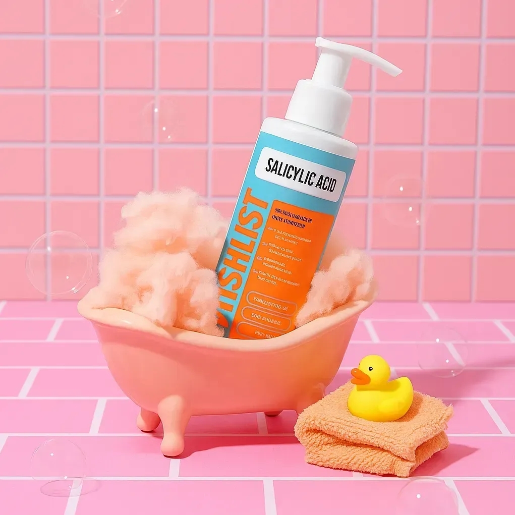 Гель для душа WishList Shower Gel Salicylic Acid с салициловой кислотой 200 мл фото 