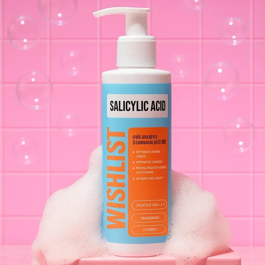 Гель для душа WishList Shower Gel Salicylic Acid с салициловой кислотой 200 мл фото 