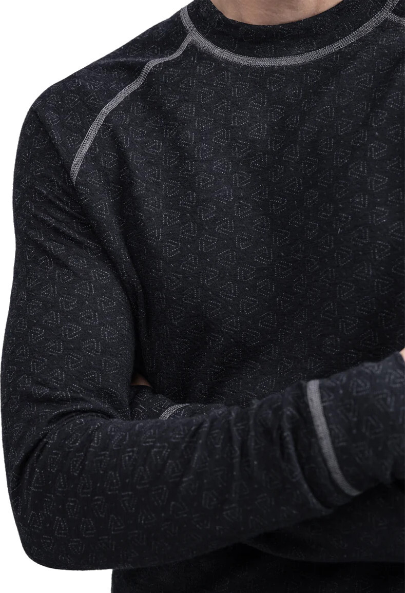 Нательное белье мужское Thermowave Merino Warm Xtreme 12XTRM411-990 M черно/темно-серое фото 5