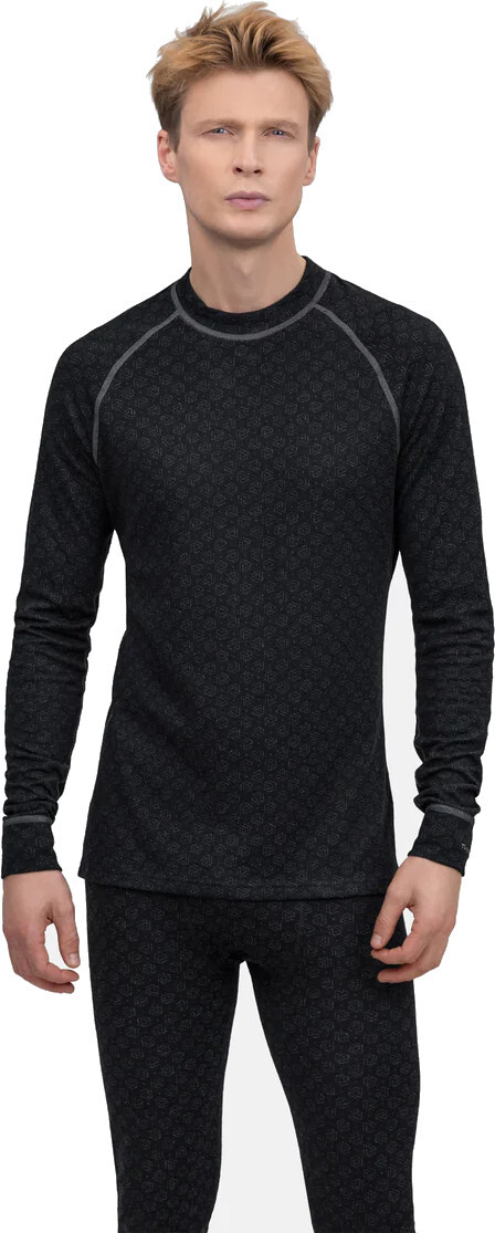 Нательное белье мужское Thermowave Merino Warm Xtreme 12XTRM411-990 M черно/темно-серое фото 3